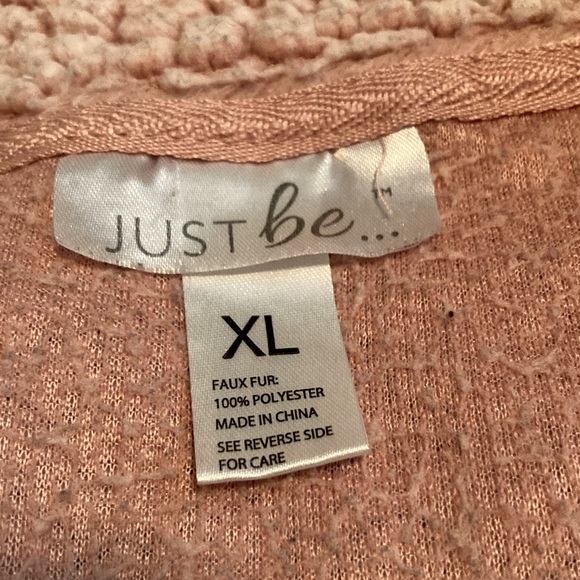Just be… XL Pink jacket! Cleaning closet and ready for change! - Picture 2 of 2